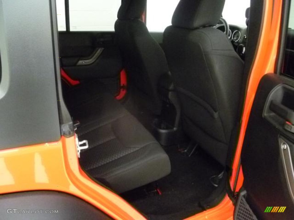 2013 Wrangler Unlimited Sport S 4x4 - Rock Lobster Red / Black photo #37