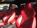 Magma Red Silk Nappa Leather Front Seat Photo for 2010 Audi S5 #88236999