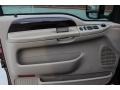 2006 Ford F350 Super Duty Castano Brown Leather Interior Door Panel Photo