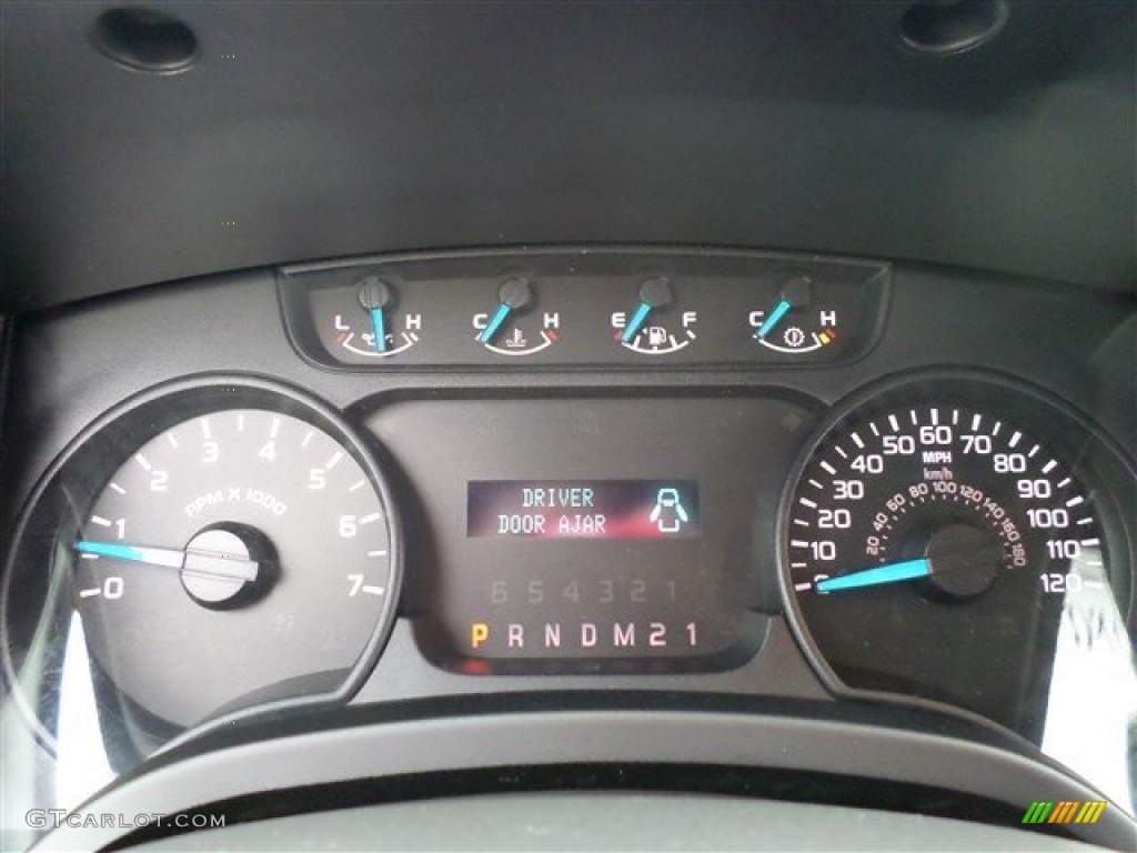 2014 Ford F150 STX SuperCrew Gauges Photo #88238772