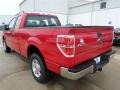 2013 Vermillion Red Ford F150 XL SuperCab  photo #3