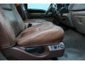 2006 Ford F350 Super Duty Castano Brown Leather Interior Front Seat Photo