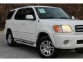 2004 Natural White Toyota Sequoia Limited  photo #3
