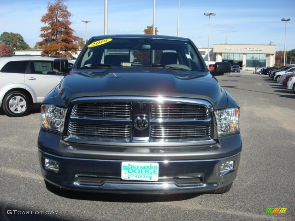 2010 Ram 1500 Lone Star Quad Cab - Mineral Gray Metallic / Dark Slate/Medium Graystone photo #19