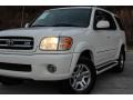 2004 Natural White Toyota Sequoia Limited  photo #8