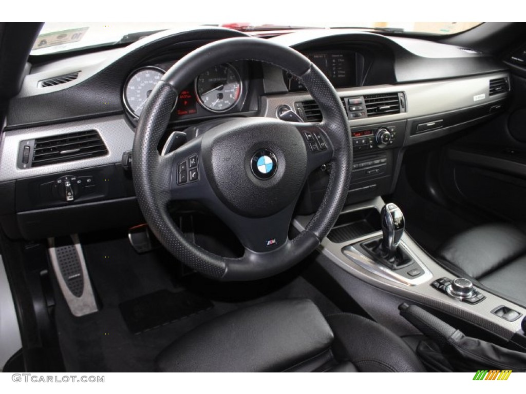 2011 BMW 3 Series 335is Convertible Black Dashboard Photo #88240782