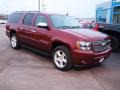 2008 Deep Ruby Metallic Chevrolet Suburban 1500 LTZ 4x4  photo #2