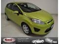 2013 Lime Squeeze Ford Fiesta SE Hatchback  photo #1