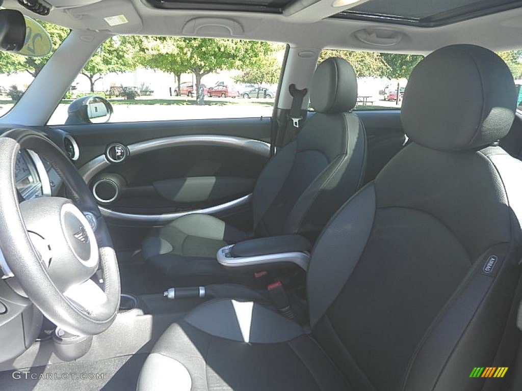 2009 Cooper S Hardtop - Mellow Yellow / Black/Grey photo #4