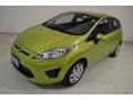 2013 Lime Squeeze Ford Fiesta SE Hatchback  photo #8