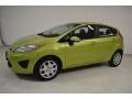 2013 Lime Squeeze Ford Fiesta SE Hatchback  photo #9