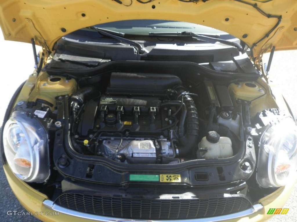 2009 Cooper S Hardtop - Mellow Yellow / Black/Grey photo #11