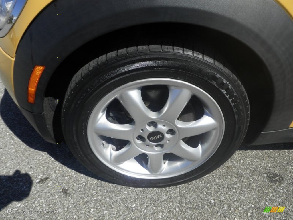 2009 Cooper S Hardtop - Mellow Yellow / Black/Grey photo #12