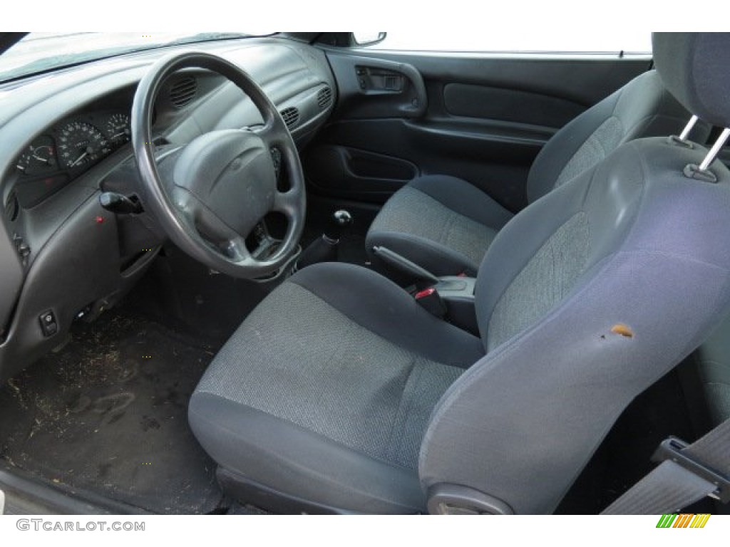 2001 Escort ZX2 Coupe - Silver Frost Metallic / Dark Charcoal photo #4