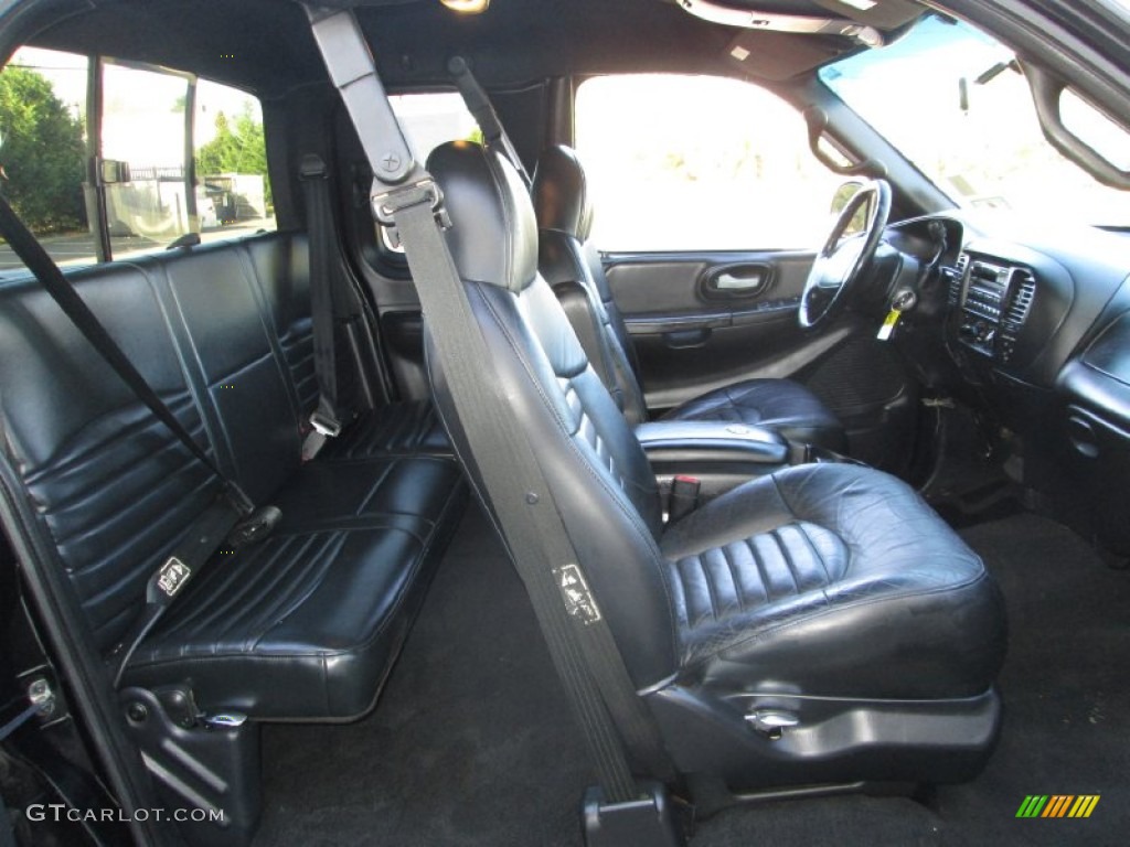 2000 Ford F150 Harley Davidson Extended Cab Front Seat Photo #88243206