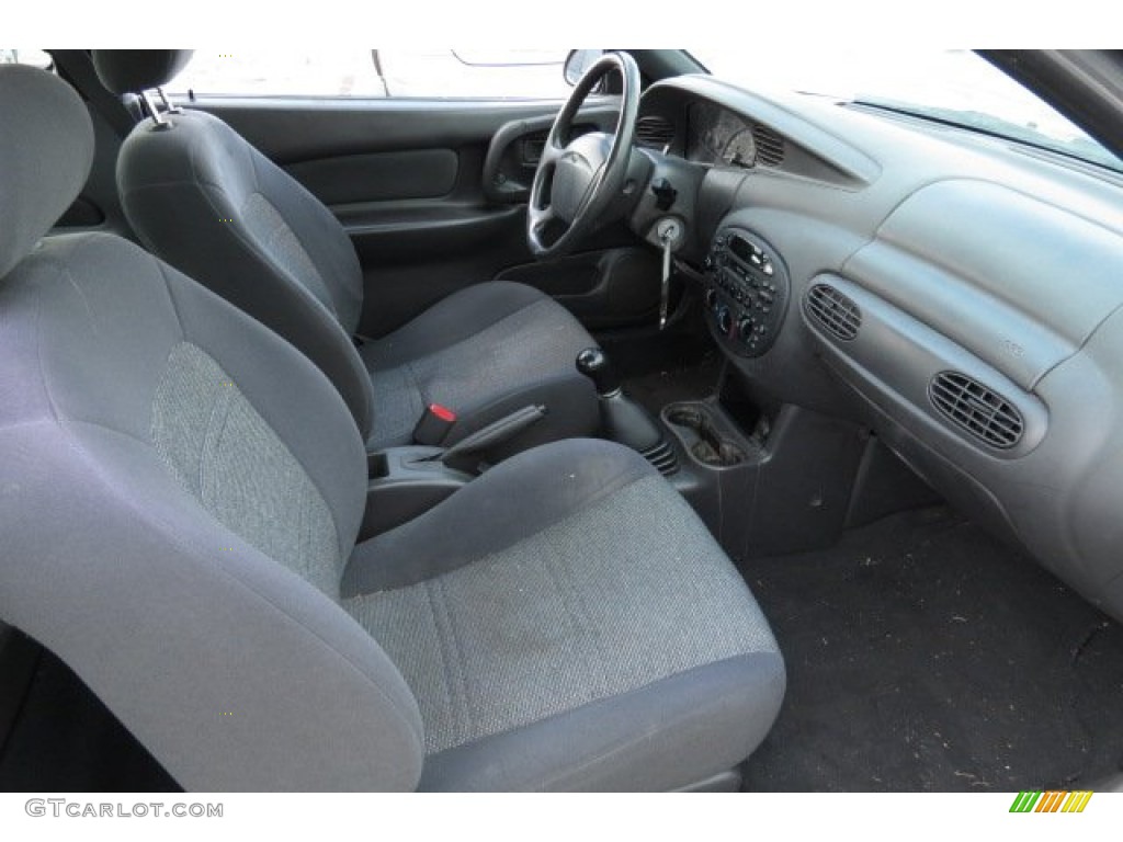 2001 Escort ZX2 Coupe - Silver Frost Metallic / Dark Charcoal photo #6