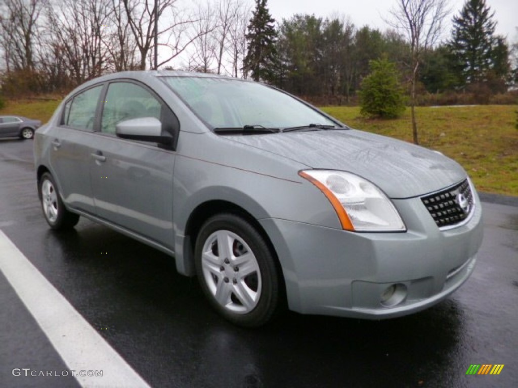 2008 Sentra 2.0 S - Magnetic Gray / Charcoal/Steel photo #1