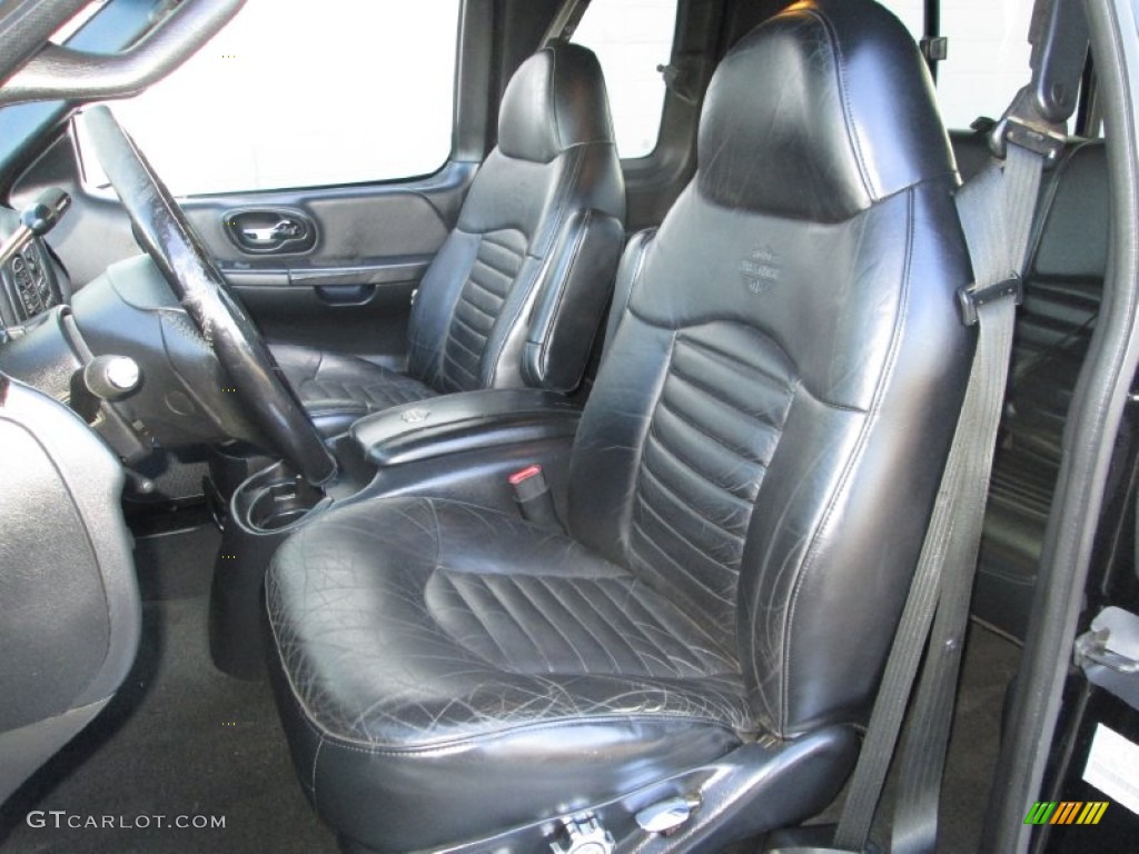 2000 Ford F150 Harley Davidson Extended Cab Front Seat Photo #88243230