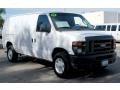 Oxford White 2008 Ford E Series Van E250 Super Duty Cargo