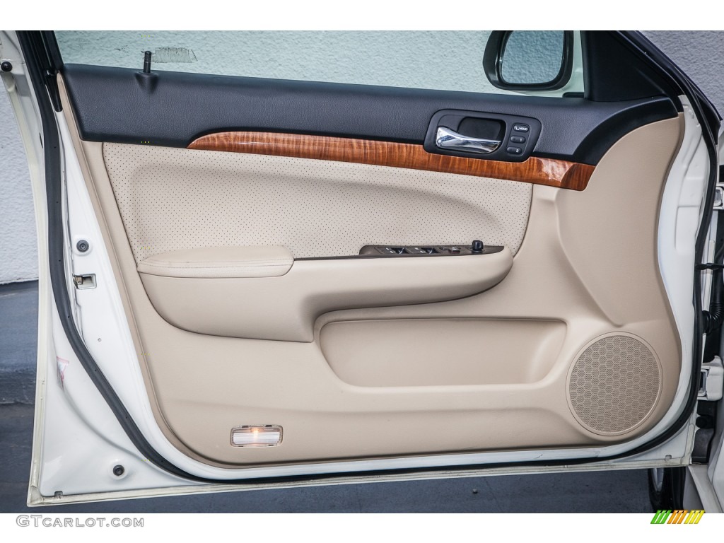 2007 Acura TSX Sedan Parchment Door Panel Photo #88245626