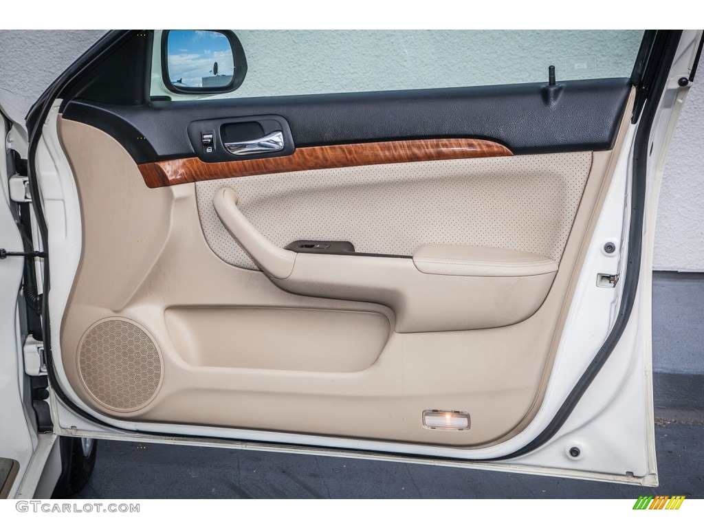 2007 Acura TSX Sedan Parchment Door Panel Photo #88245852