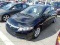 Crystal Black Pearl - Civic LX-S Sedan Photo No. 3