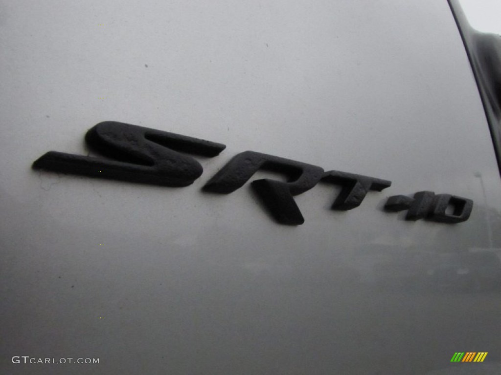 2004 Ram 1500 SRT-10 Regular Cab - Bright Silver Metallic / Dark Slate Gray photo #3