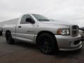 2004 Bright Silver Metallic Dodge Ram 1500 SRT-10 Regular Cab  photo #4