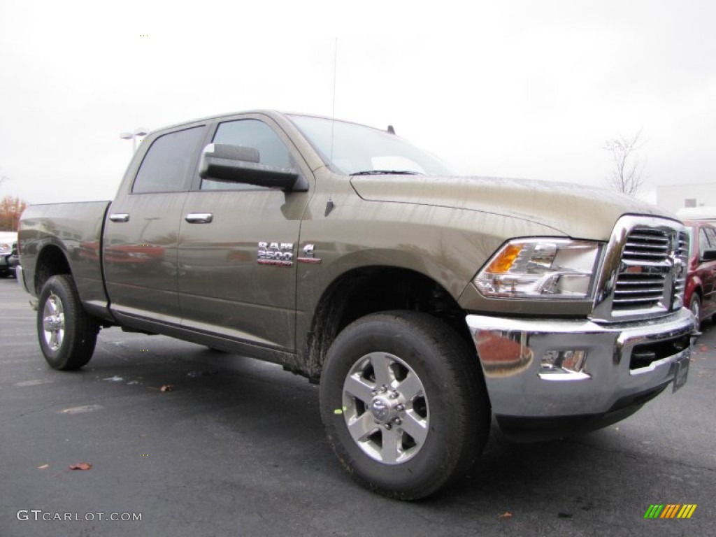 Prairie Pearl Coat 2014 Ram 2500 Big Horn Crew Cab 4x4 Exterior Photo #88247115