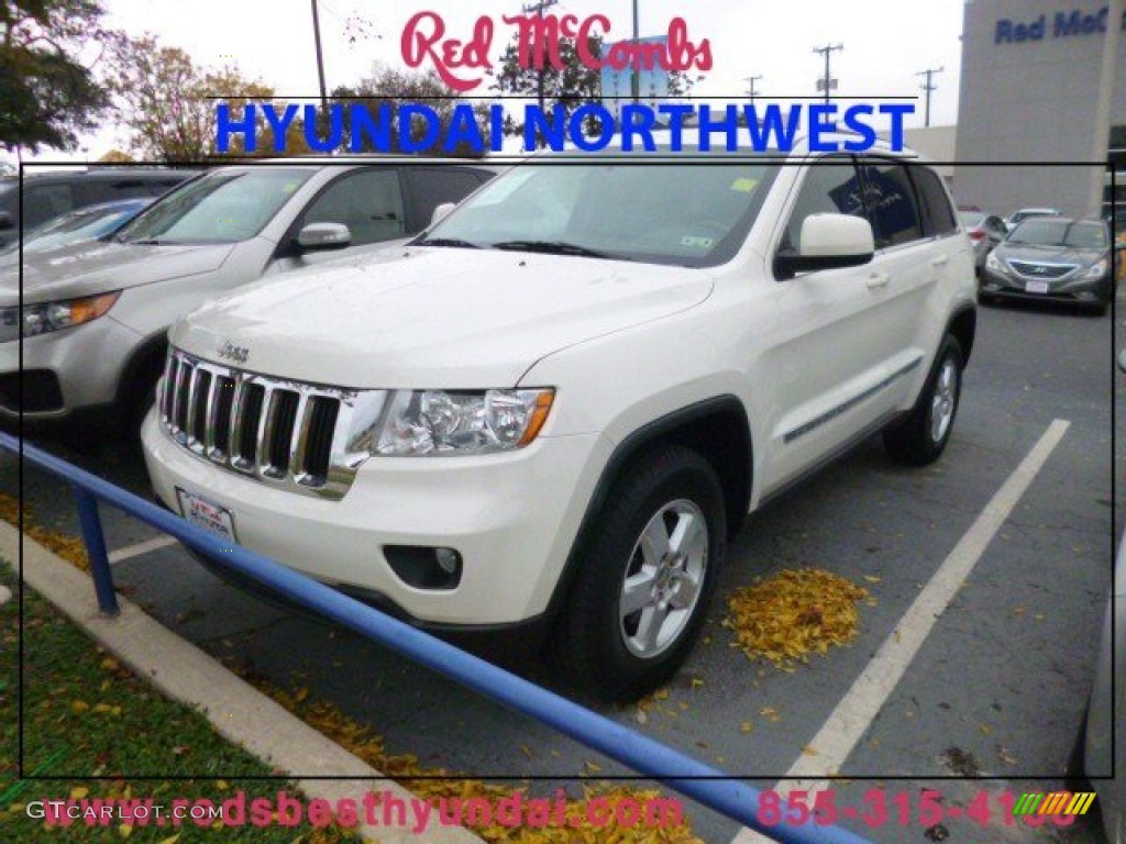 Stone White Jeep Grand Cherokee