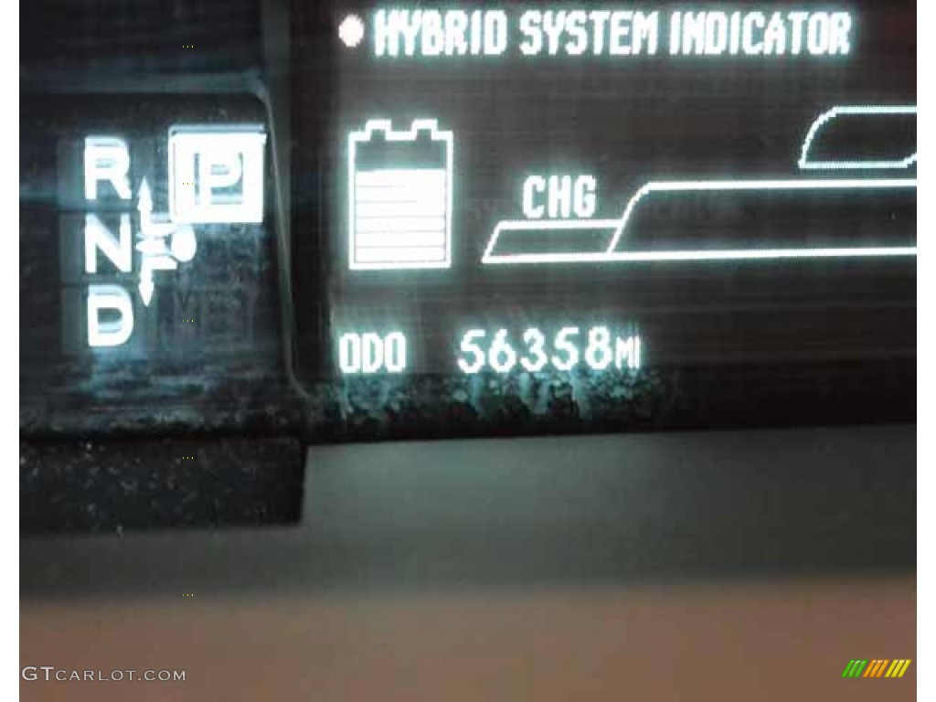 2010 Prius Hybrid II - Blue Ribbon Metallic / Dark Gray photo #17