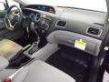 2013 Crystal Black Pearl Honda Civic LX Sedan  photo #30
