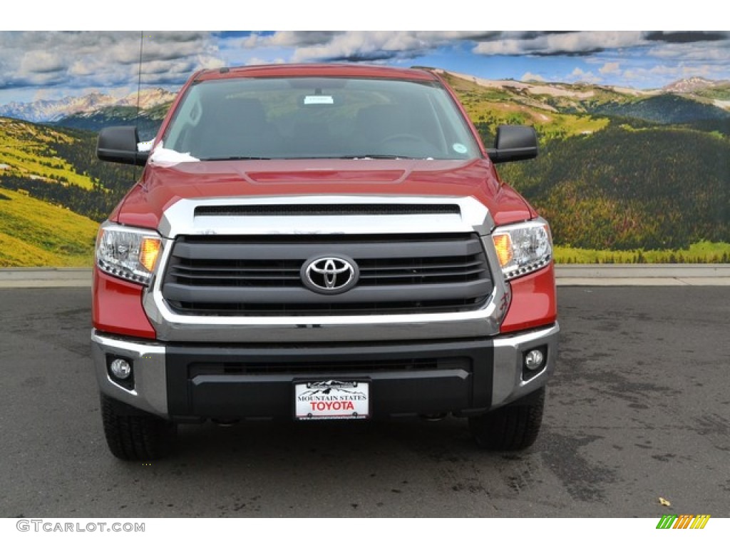 2014 Tundra SR5 TRD Crewmax 4x4 - Barcelona Red Metallic / Graphite photo #2