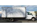Oxford White - E Series Cutaway E350 Commercial Moving Truck Photo No. 2