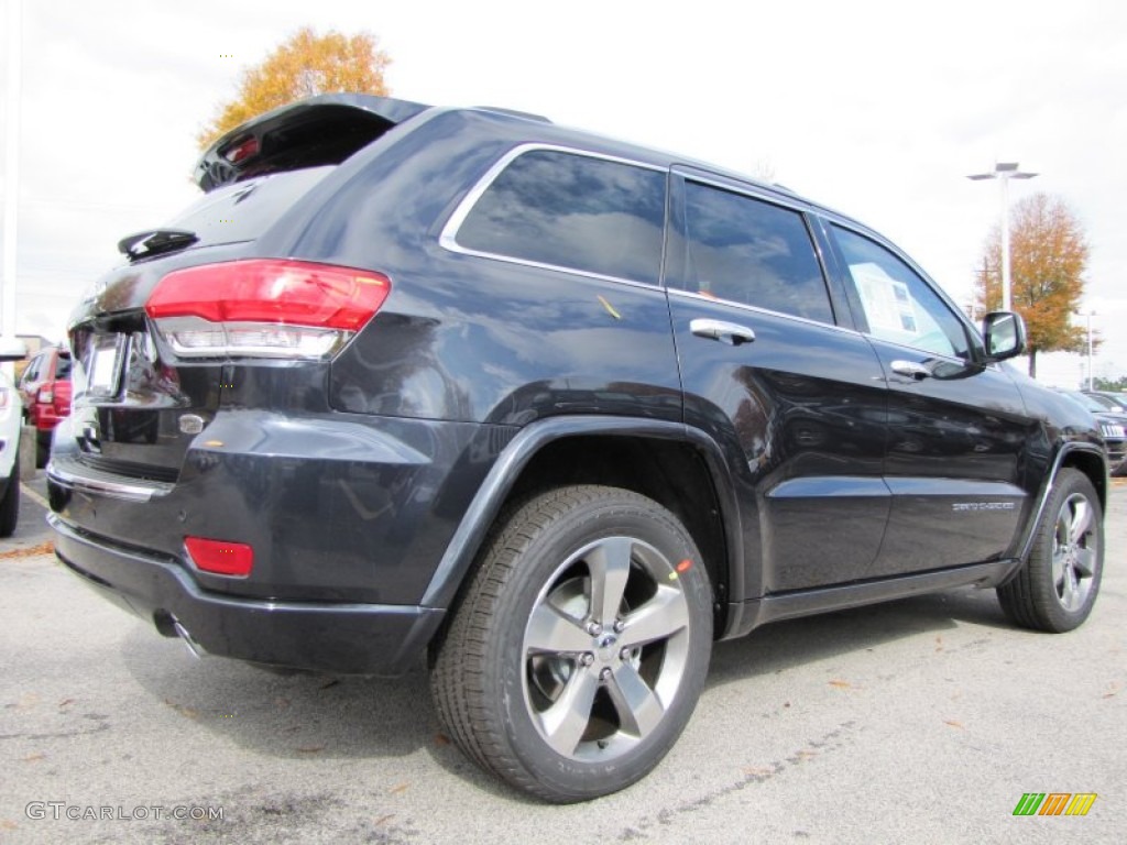 2014 Grand Cherokee Overland - Maximum Steel Metallic / Overland Nepal Jeep Brown Light Frost photo #3