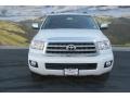 2014 Blizzard Pearl White Toyota Sequoia Platinum 4x4  photo #2