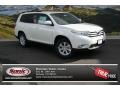 2013 Blizzard White Pearl Toyota Highlander V6 4WD  photo #1