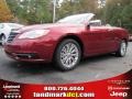 2014 Deep Cherry Red Crystal Pearl Chrysler 200 Limited Convertible  photo #1