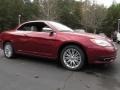 2014 Deep Cherry Red Crystal Pearl Chrysler 200 Limited Convertible  photo #4