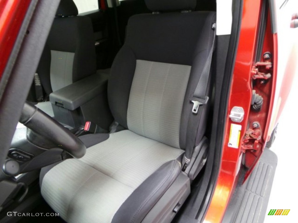 2007 Nitro SLT 4x4 - Sunburst Orange Pearl / Dark Slate Gray/Light Slate Gray photo #5
