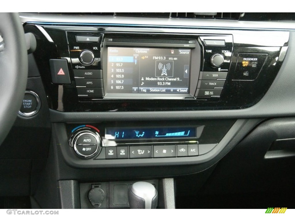 2014 Corolla S - Super White / Steel Blue photo #6