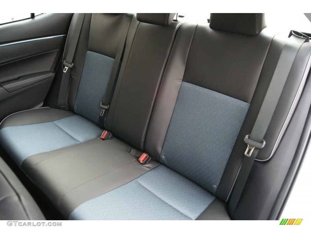 2014 Corolla S - Super White / Steel Blue photo #7