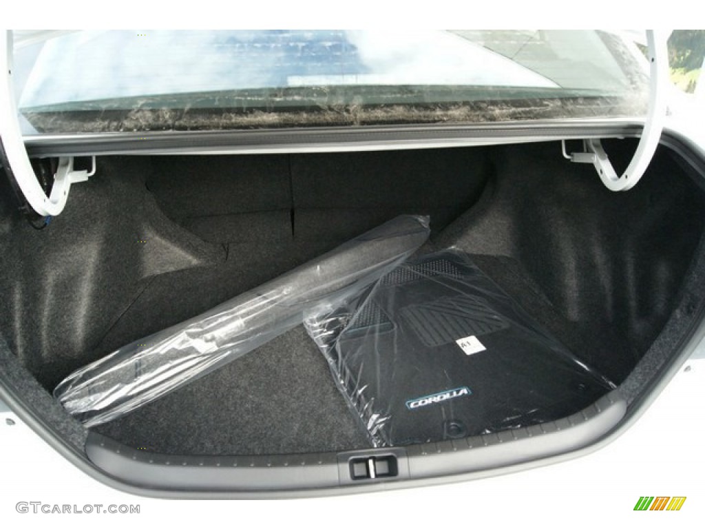 2014 Corolla S - Super White / Steel Blue photo #8