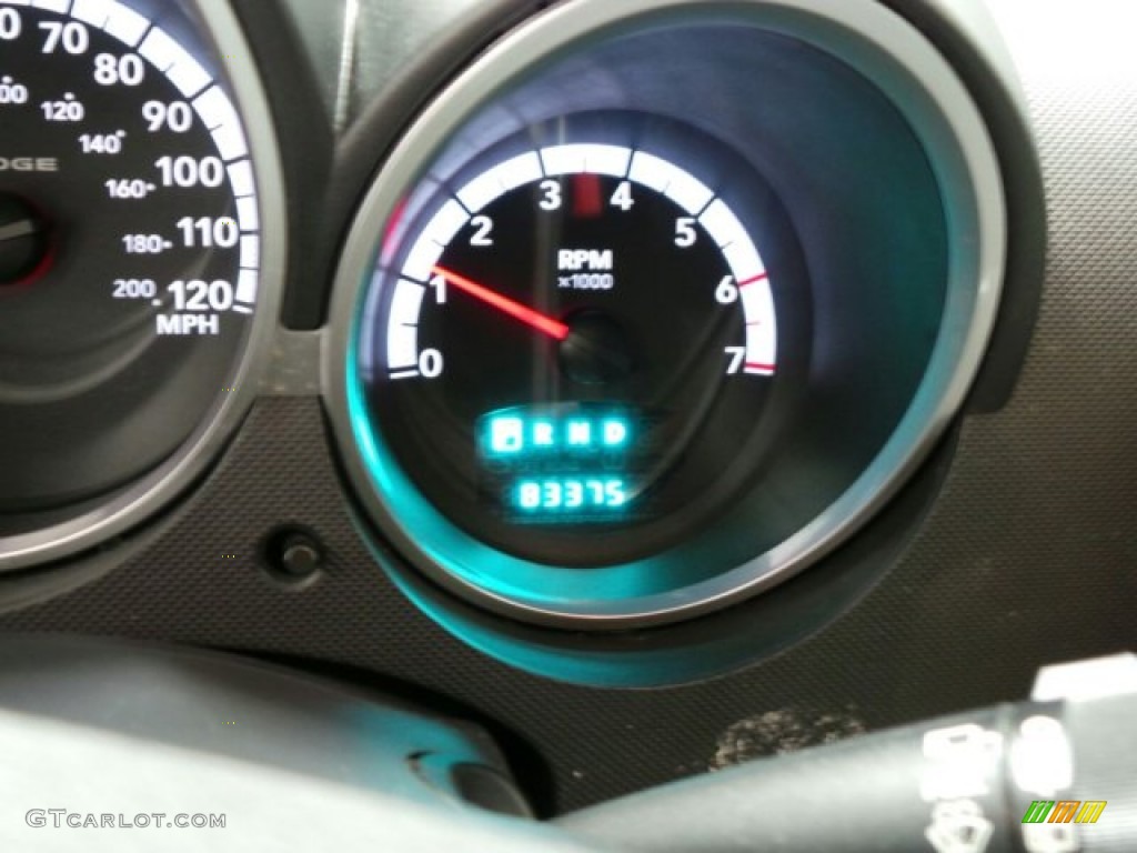 2007 Nitro SLT 4x4 - Sunburst Orange Pearl / Dark Slate Gray/Light Slate Gray photo #22