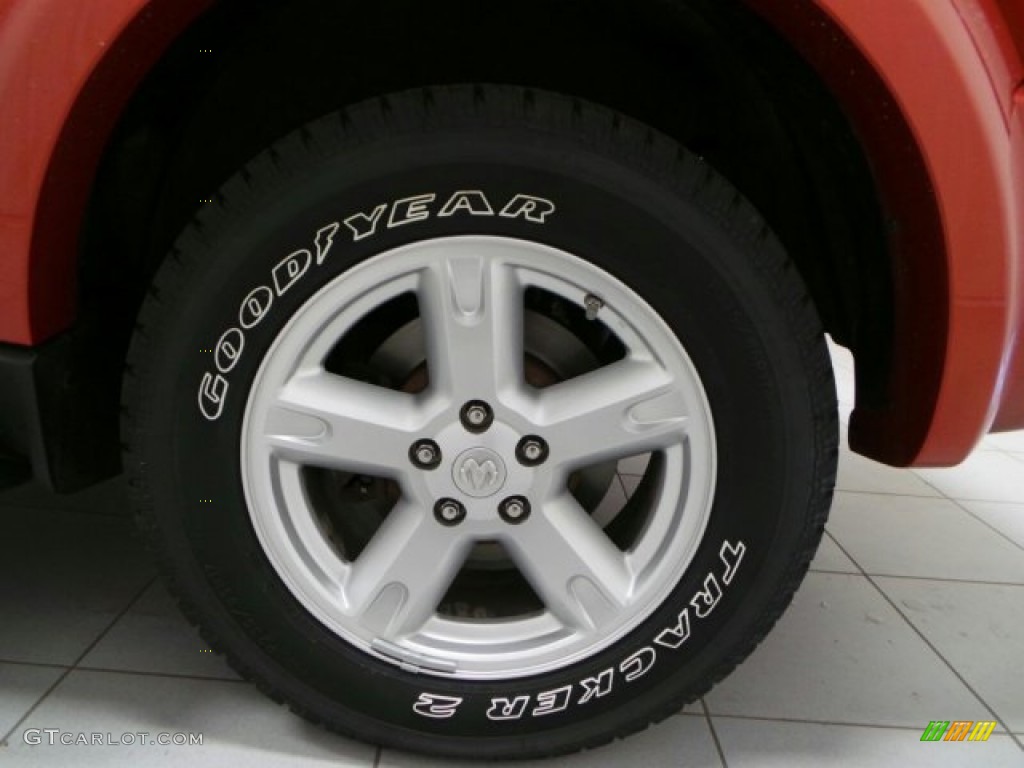 2007 Nitro SLT 4x4 - Sunburst Orange Pearl / Dark Slate Gray/Light Slate Gray photo #29