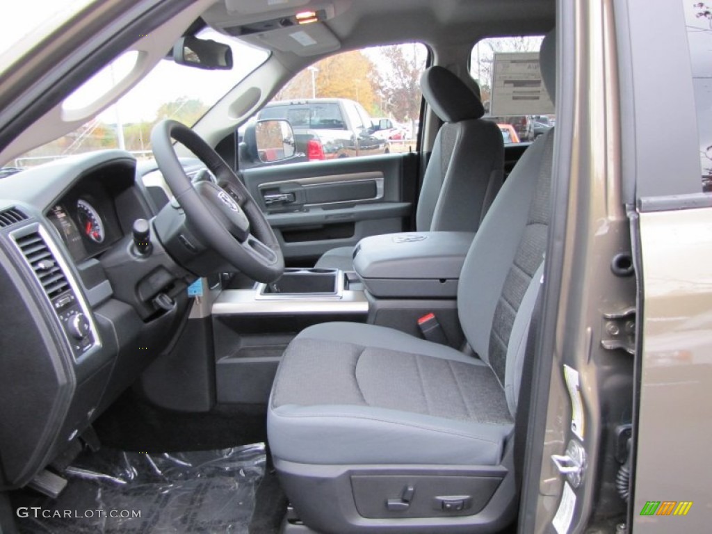 2014 3500 Big Horn Crew Cab Dually - Prairie Pearl / Black/Diesel Gray photo #6