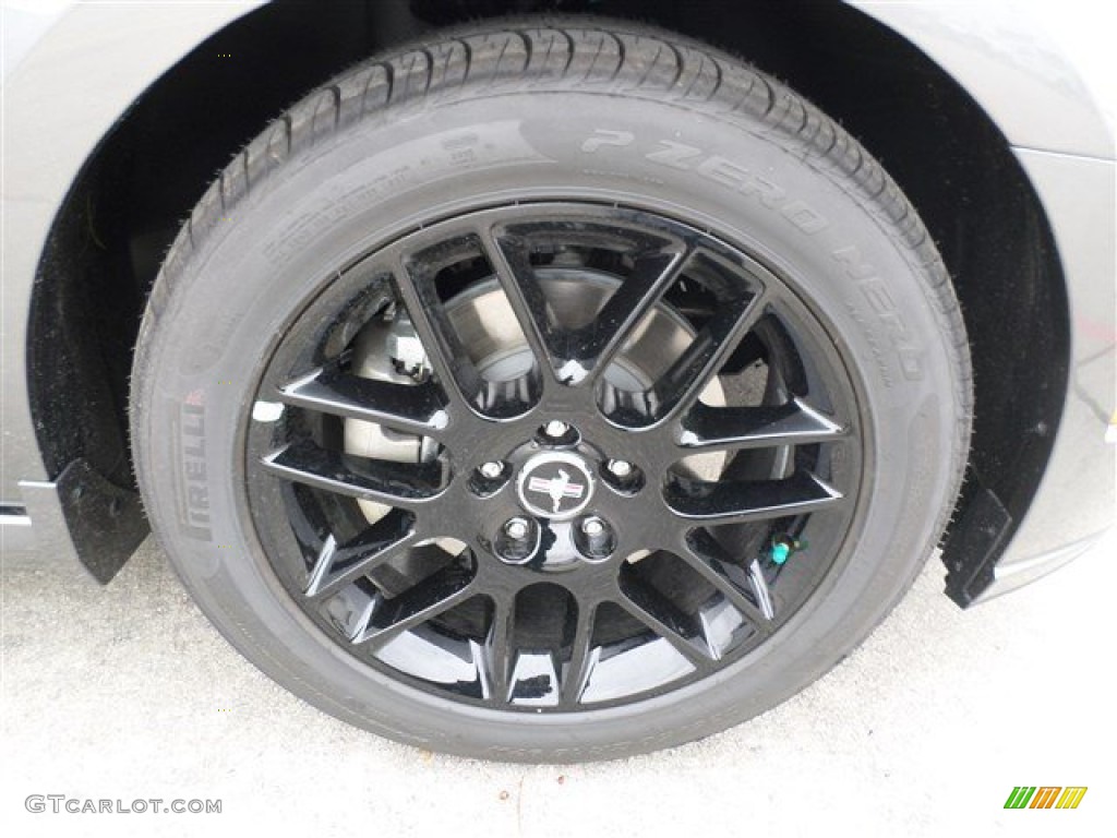 2014 Mustang V6 Coupe - Sterling Gray / Charcoal Black photo #8