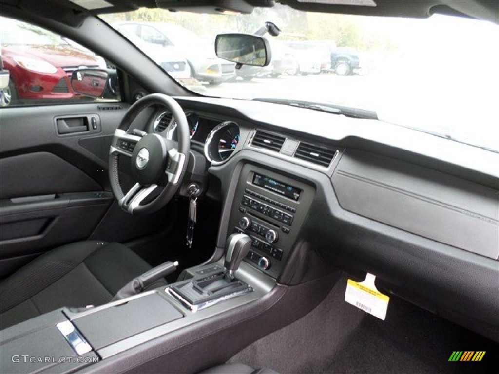 2014 Mustang V6 Coupe - Sterling Gray / Charcoal Black photo #11