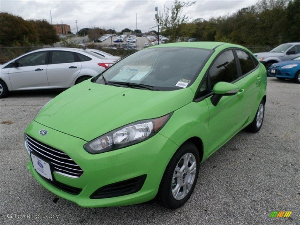 Green Envy Ford Fiesta