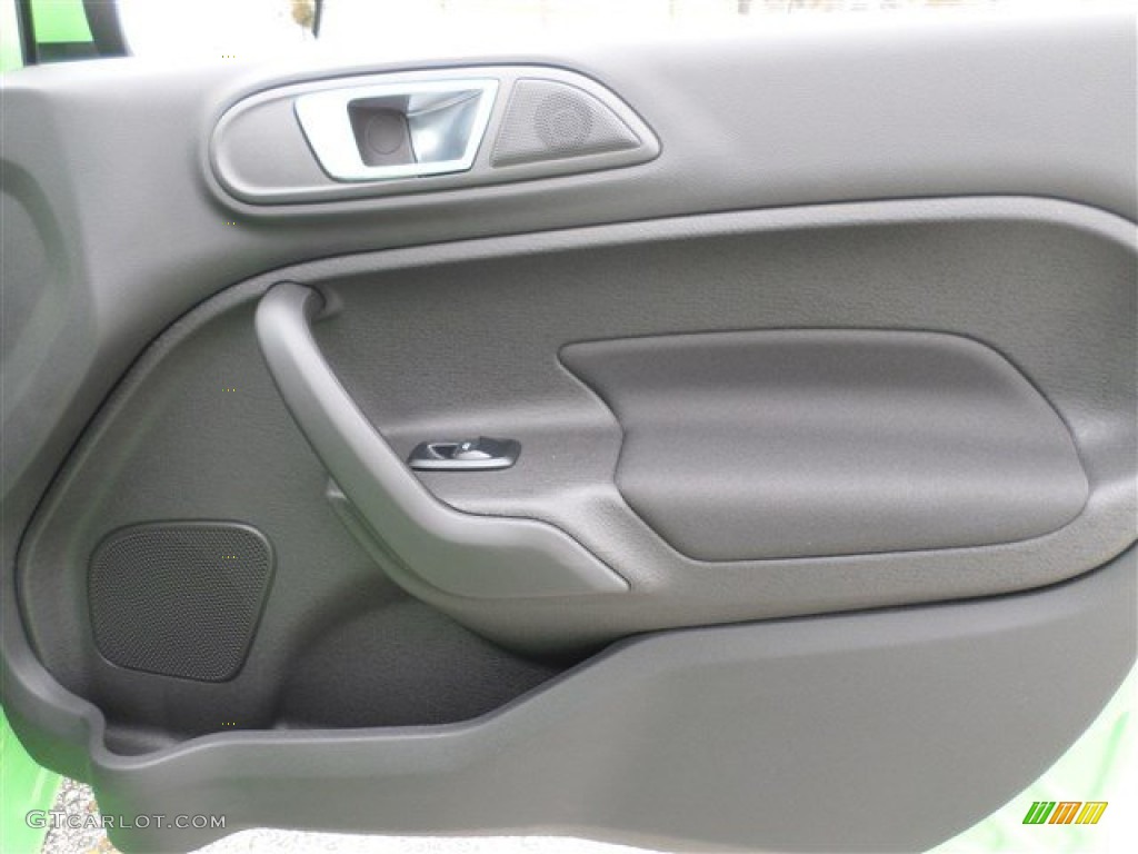 2014 Fiesta SE Sedan - Green Envy / Charcoal Black photo #10